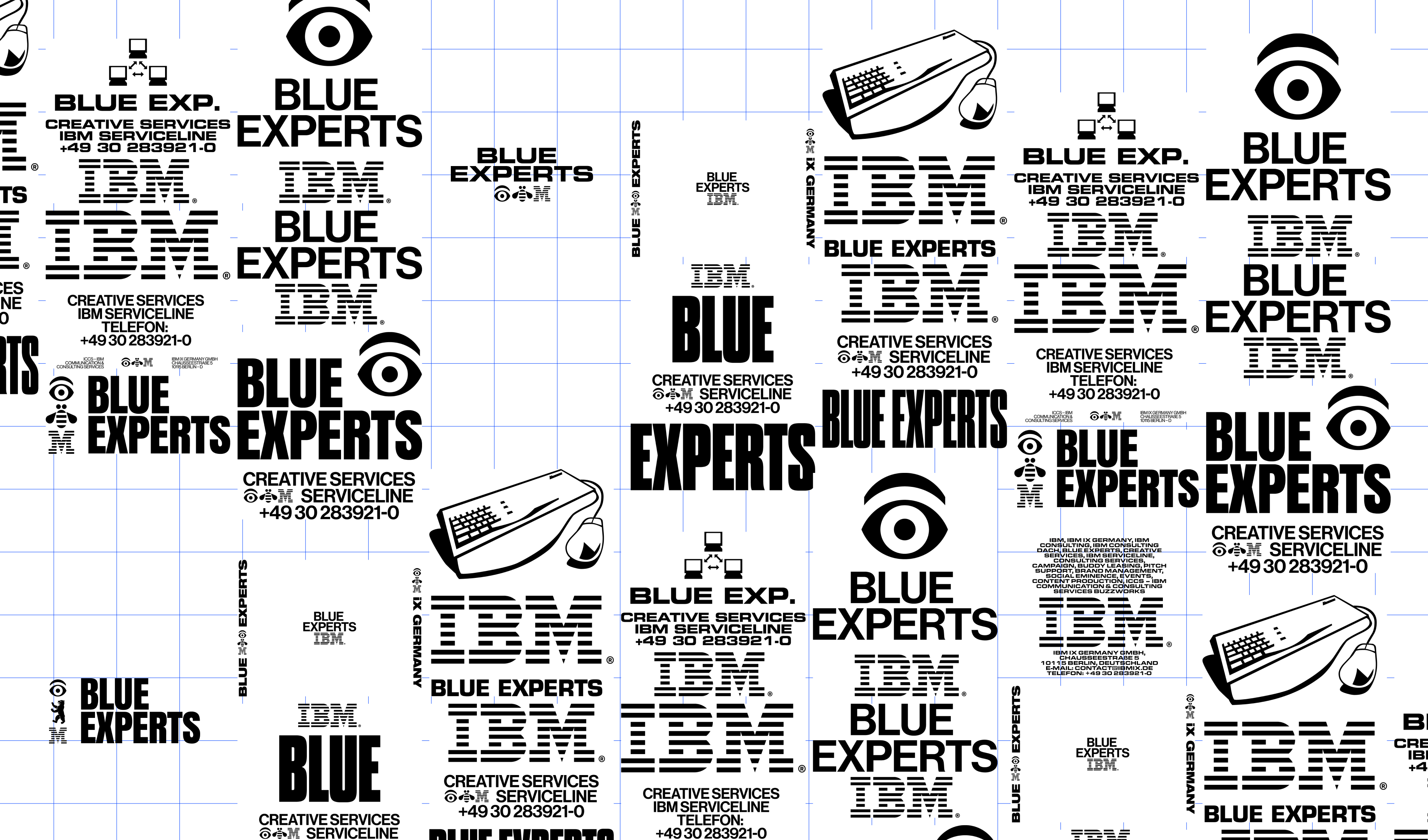 IBM IX Merch design icons