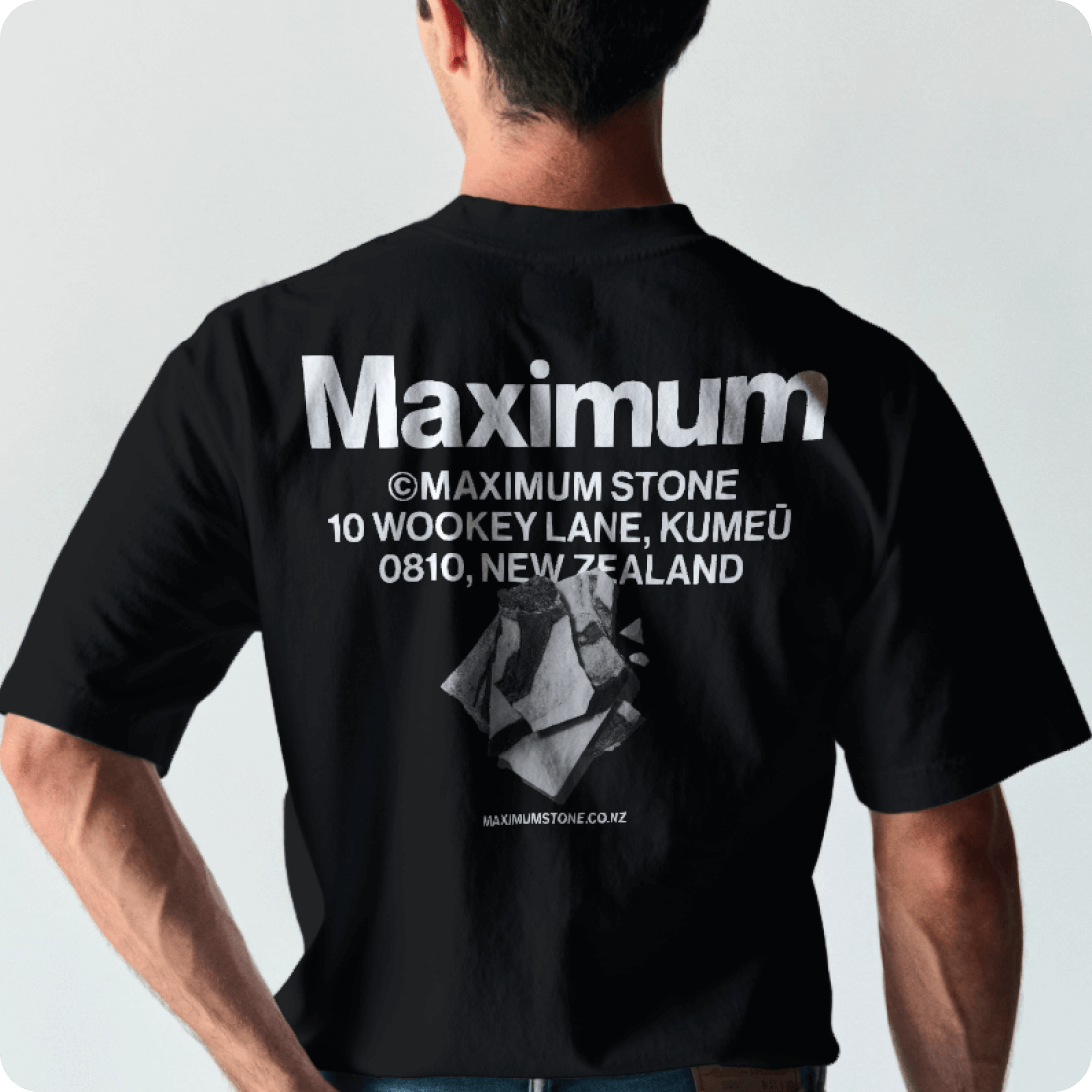Shirt Mock Up Maximum Stone